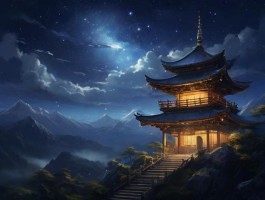 (腾讯/百科)夜宿山寺诗的意思_哔哩哔哩_bilibili